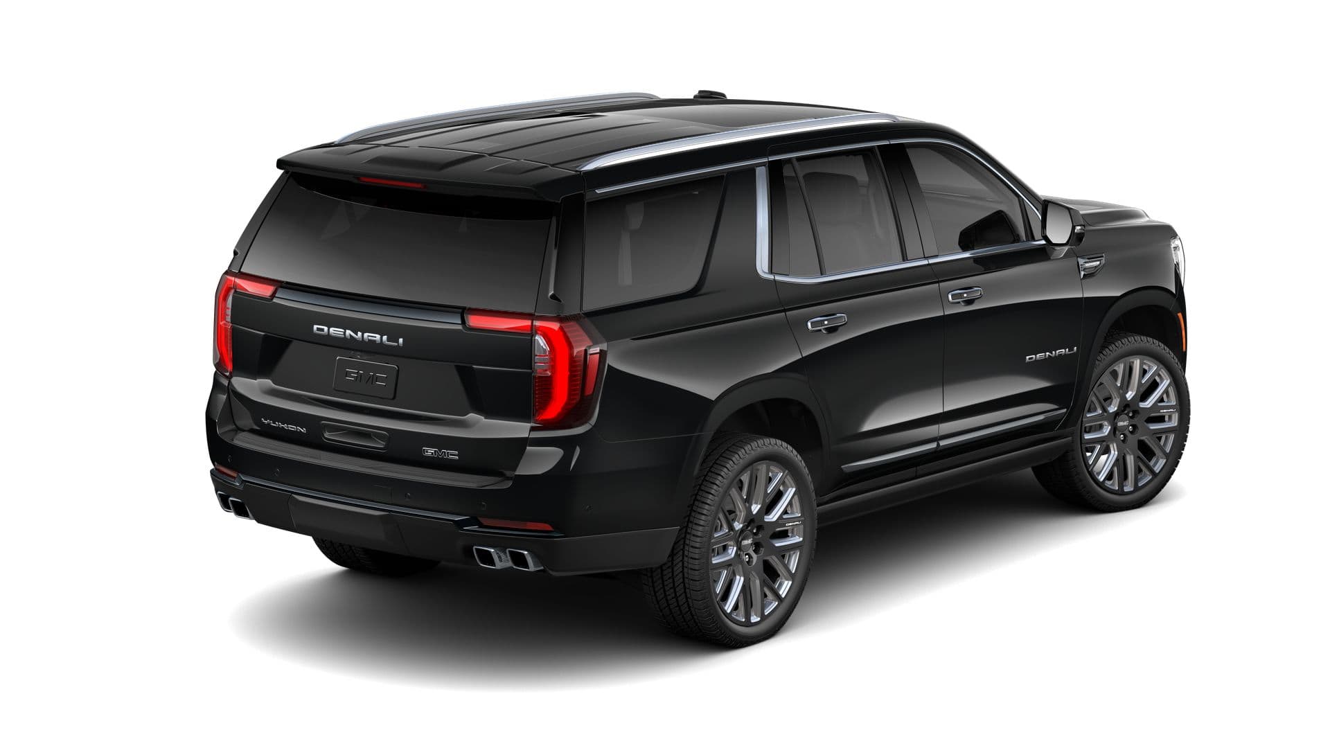 2026 GMC Yukon — rear three-quarter view